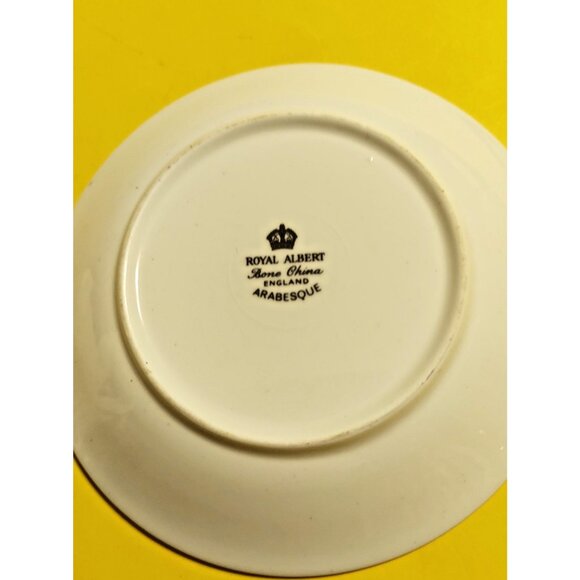 Royal Albert Arabesque Bone China Demitasse Cup & Saucer set - Picture 10 of 10